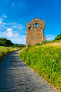 Castle ruin Lewenstein near Niedermoschel, North Palatinate highlands, also called Lehinberg, Lemberg or Lewenburg, you can see the remains of the palace, former county of Veldenz, Castle ruin Lewenstein near Niedermoschel, North Palatinate highlands, also called Lehinberg, Lemberg or Lewenburg, you can see the remains of the palace, former county of Veldenz,